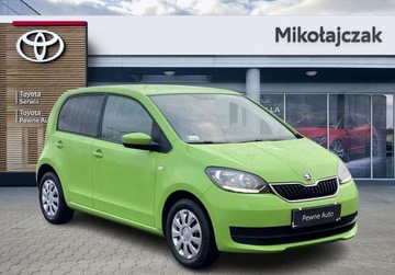 Skoda Citigo Hatchback 3d Facelifting 1.0 MPI 60KM 2018 Skoda Citigo 1.0 Style Salon PL Toyota Mikolajczak Leszno Benzyna 60KM, zdjęcie 4
