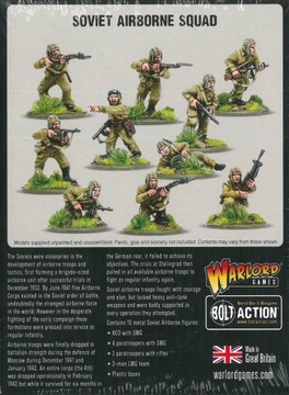 Bolt Action WWII Soviet Airborne Squad
