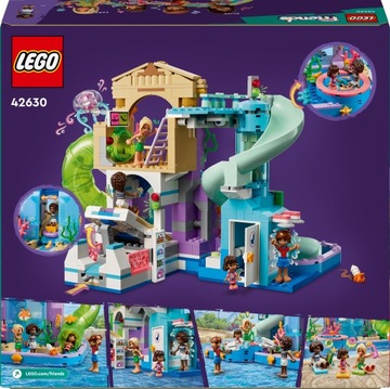 LEGO Friends 42630 Аквапарк Хартлейк + школьный пенал
