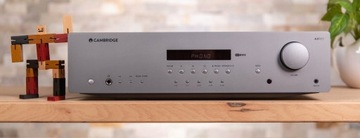 WHARFEDALE DENTON MAHOGANY + CAMBRIDGE AUDIO AXR85