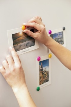 КРУГЛЫЕ МАГНИТЫ, ЦВЕТНЫЕ, РАЗНОЦВЕТНЫЕ, 8 шт.