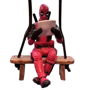 Auto lusterko wsteczne huśtawka Deadpool wisiorek