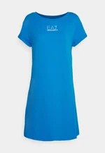 Sukienka dżersej EA7 EMPORIO ARMANI niebieska XL