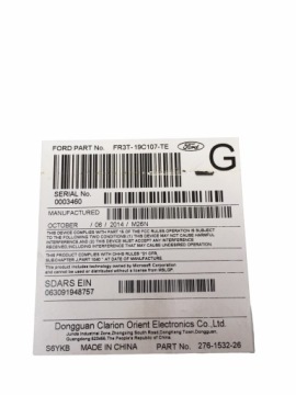 РАДИО СИНХРОНИЗАЦИЯ 2 FORD MUSTANG VI США