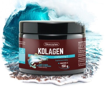 KOLAGEN z dorsza + WITAMINA C proszek SKOCZYLAS