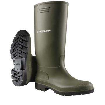 Zielono czarne Kalosze DUNLOP PRICEMASTOR rozmiar - 37