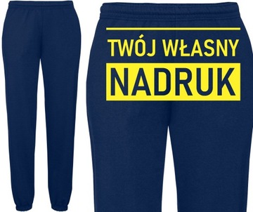 SPODNIE DRESOWE Z WŁASNYM NADRUKIEM GRAFIKĄ LOGO!