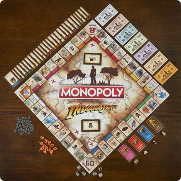 Игра MONOPOLY Indiana Jones F4112 доступна на польском языке.