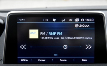 Peugeot 3008 II Crossover 1.6 BlueHDi 120KM 2017 Peugeot 3008 SKORA GT FULL Navi. BLIS linne assist Grzane fotele 1.6 120KM, zdjęcie 36