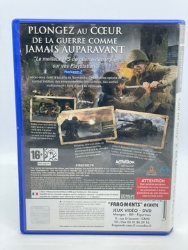 Игра Call of Duty 3 для PS2 (Франция)