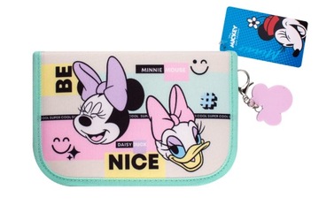 PIÓRNIK SZKOLNY ROZKŁADANY WYPOSAŻENIE MINNI MOUSE