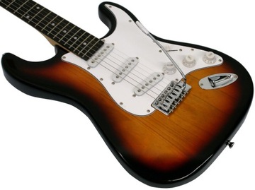 ЭЛЕКТРИЧЕСКАЯ ГИТАРА STRATOCASTER + АКСЕССУАРЫ