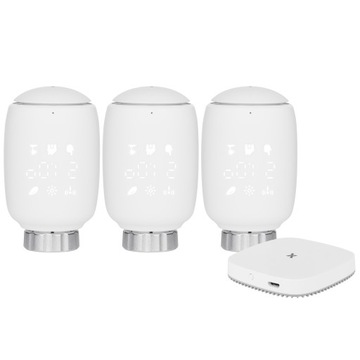 КОМПЛЕКТ УМНОГО ДОМА ZIGBEE GATEWAY + 3x ZIGBEE HEAD