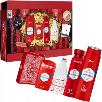 НАБОР OLD SPICE PIRATE + КАРТОЧКИ 4ШТ.