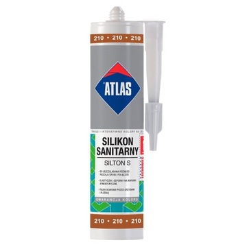 Silikon 210 Atlas kakao/brązowy 280 ml (2151)