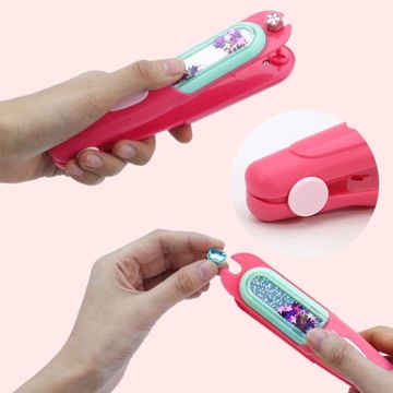 Набор для украшения волос, косы, бусины, аппликатор, украшения для блесток