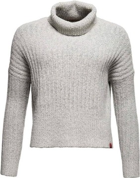 Sweter SUPERDRY golf ciepły modny kobiecy r 44