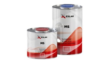 Lakier Bezbarwny MS 1l + Utwardzacz EXLAK