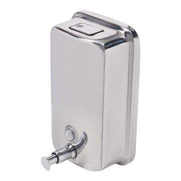 Зеркальный дозатор мыла из нержавеющей стали 1000 мл.