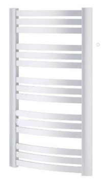 Grzejnik łazienkowy wodny Enix 553W 595x1097 biały