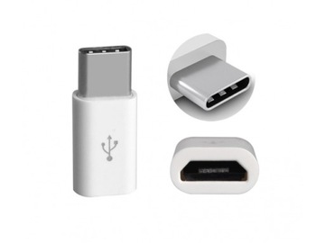 PRZEJŚCIÓWKA Adapter Micro USB do USB-C 3.1 Typ C