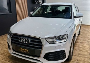 Audi Q3 I SUV Facelifting 2.0 TDI 150KM 2018 Audi Q3 2.0 TDI 150 KM S-TRONICbezwypadkowa GWARANCJA fabryczny lakier, zdjęcie 2
