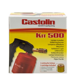 Паяльная горелка Castolin Kit 500 + газовый баллончик
