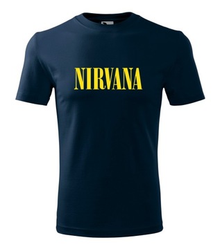 Koszulka T-shirt NIRVANA NIRWANA męska