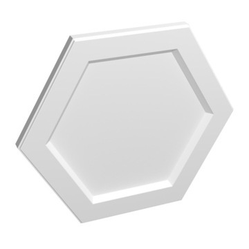 Styropianowy panel ścienny 3D Hexagon nr 3