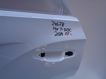 DVEŘE LEVÉ ZADNÍ VW T-ROC 2G 2GA 17- NR 24678