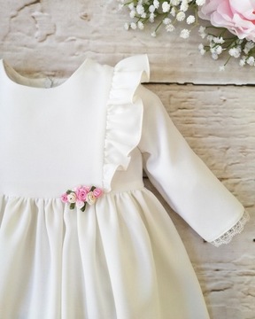 Sukienka do chrztu KASIA II roz 68