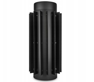 RADIATOR STALOWY DO KOMINKA RURA ŻEBROWANA 130MM