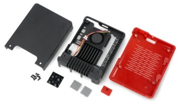 Argon Neo 5 Bred - корпус для Raspberry Pi 5 с вентилятором