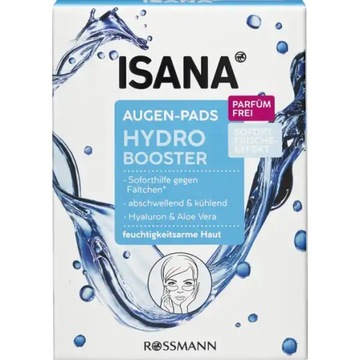 ISANA Hydro Booster nawilżające płatki pod oczy