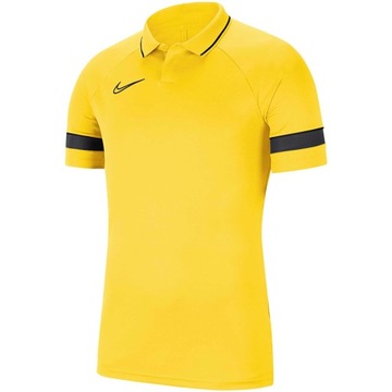 S Koszulka męska Nike DF Academy 21 Polo SS żółta