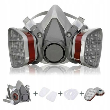 Полумаска 3M Paint Mask 6200 НАБОР