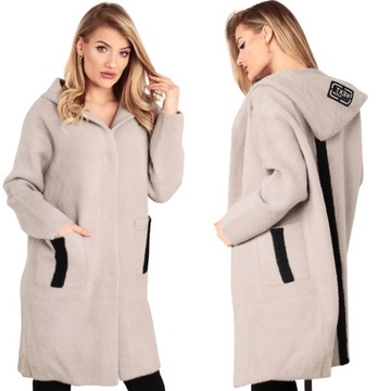 СПОРТИВНОЕ ПАЛЬТО АЛЬПАКА NEXT HOOD СЕРОЕ 2051