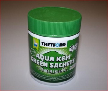Таблетки-саше Thetford Aqua Kem Green унитазы