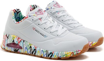 WYPRZEDAŻ SKECHERS-155506/WHT bia r37,5 LUPA2X