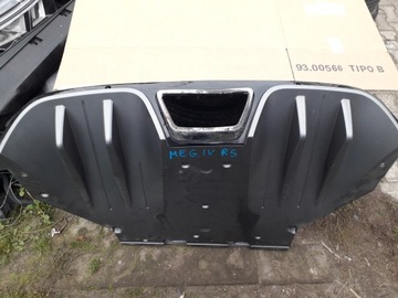 RENAULT MEGANE IV RS DYFUZOR SPOILER PODLOGA