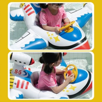 НАДУВНОЙ МАТРАС САМОЛЕТ POINTON ДЛЯ ДЕТЕЙ У ВОДЫ У БАССЕЙНА LIFEBUY