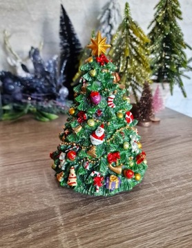 ВРАЩАЮЩАЯСЯ РОЖДЕСТВЕНСКАЯ ЕЛКА С МУЗЫКАЛЬНОЙ ШКАТУЛКОЙ модель VI