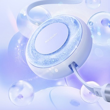 MCDODO USB-КАБЕЛЬ 3 В 1, РАЗВИТЫЙ USB-C LIGHTNING MICRO USB, СИНИЙ С ПОДСВЕТКОЙ