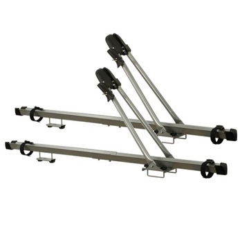 2X BAGAŻNIK ROWEROWY UCHWYT NA DACH PLUTON + ZAMKI