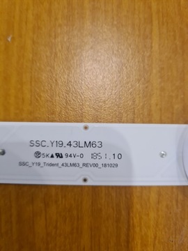 СВЕТОДИОДНАЯ ПОДСВЕТКА SSC_Y19_43LM63 Телевизор LG 43LM6300PLA