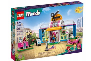 ZESTAW LEGO FRIENDS 41743 SALON FRYZJERSKI NA PREZENT ORYGINAŁ FIGURKI