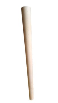 Noga do stołu stożkowa buk natura 45x25 h 720 mm