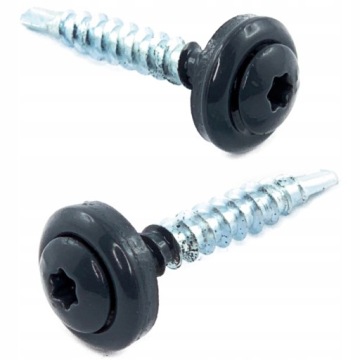 Шурупы TORX 4,8x35 мм RAL 7016 250шт шурупы для листового металла Etanco GTF P