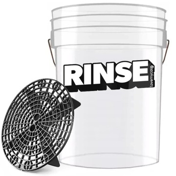 Wiadro Detailingowe RINSE 20L z separatorem brudu