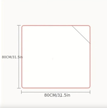 RĘCZNIK KĄPIELOWY OKRYCIE KĄPIELOWE Z KAPTUREM 80X80 CM PONCZO DLA DZIECI